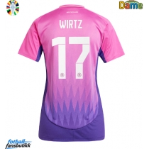 Tyskland Florian Wirtz #17 Bortedrakt Dame EM 2024 Kortermet